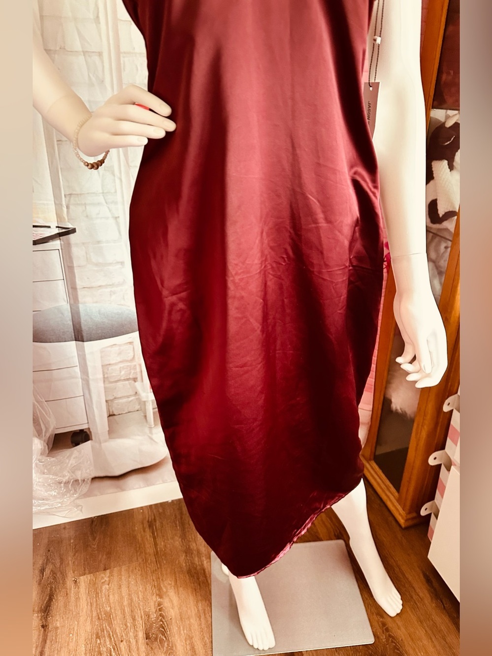Jason Wu Elegant Midi Slip Dress - Picture 6 of 12